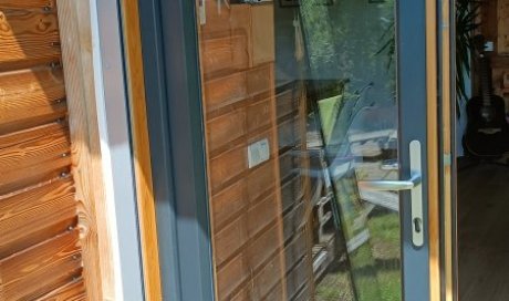 Remplacement d'un carreau de porte à Langeac