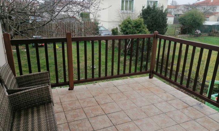 Remplacement de garde-corps de terrasse à Issoire - ISOBAT 43 - MENUISERIE SANMARTI 